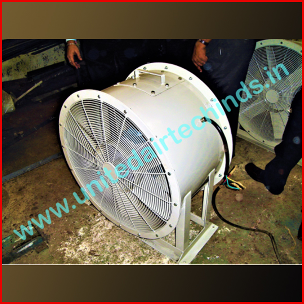 TUBE AXIAL FAN FLOOR MOUNTED